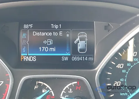 2014 Ford Escape Se из США, поврежденный, VIN 1FMCU0GX0EUC75349